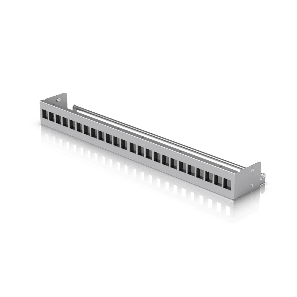 24-Port Blank Keystone Patch Panel