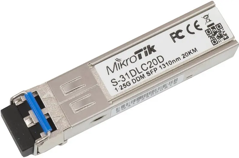 MikroTik S-31DLC20D · SFP/QSFP