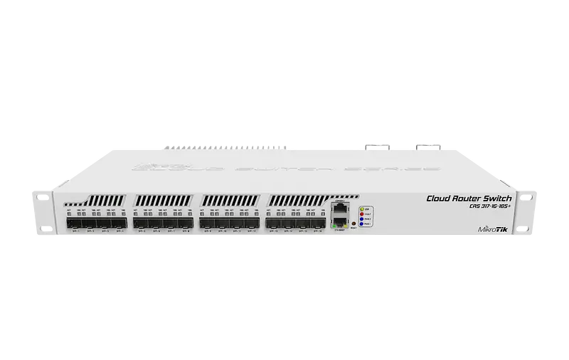 MikroTik CRS317-1G-16S+RM · Switches