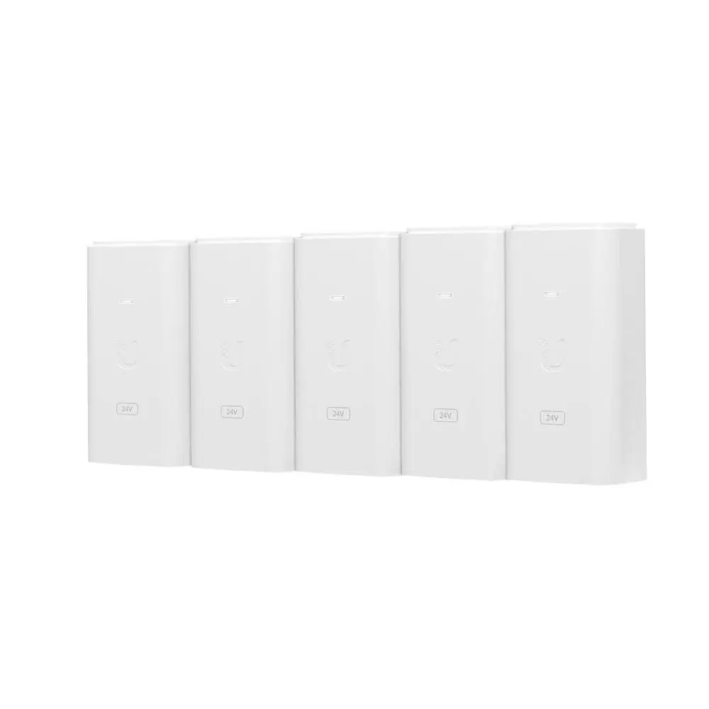 PoE Injector, 24VDC, 24W 5-Pack