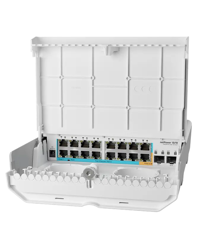 MikroTik CRS318-1Fi-15Fr-2S-OUT · Switches