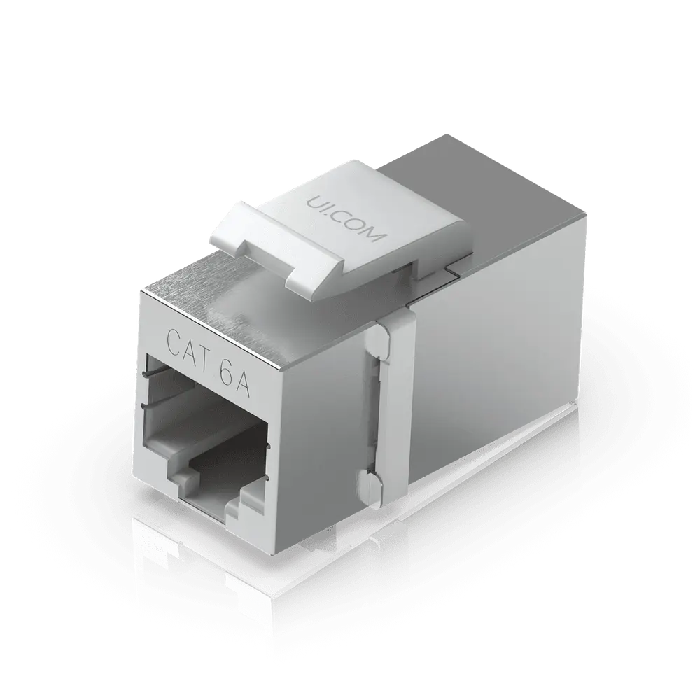 Cat6A Keystone Coupler, 12-Pack