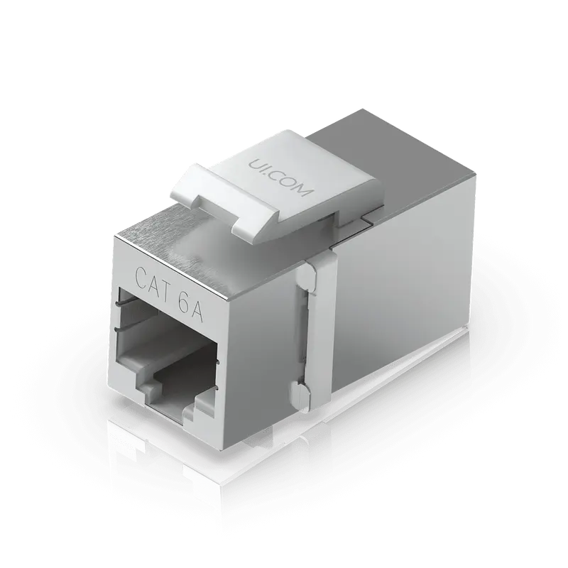 Cat6A Keystone Coupler, 12-Pack