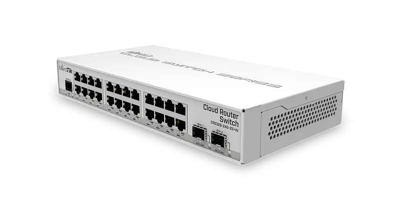 MikroTik CRS326-24G-2S+IN · Switches