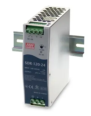 Mean Well SDR-120-48 · Strømforsyninger