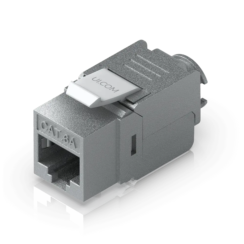 Cat6A Keystone Jack, 12-Pack
