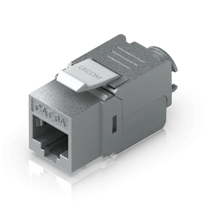 Cat6A Keystone Jack, 12-Pack