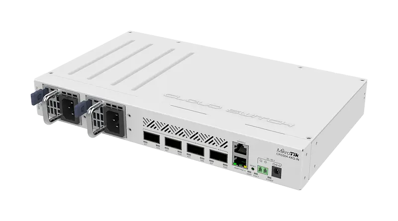 MikroTik CRS504-4XQ-IN · Switches