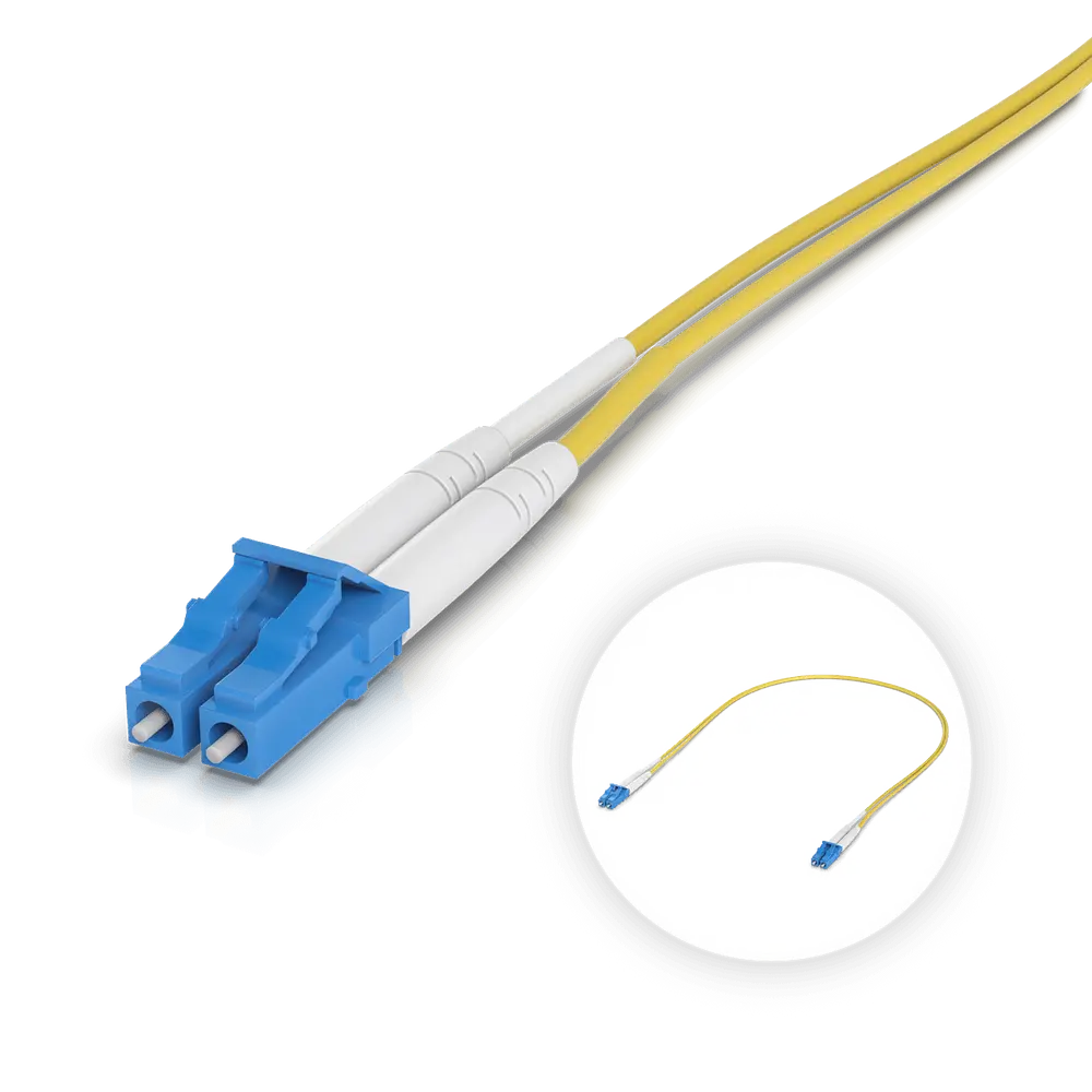 OS2 Duplex LC UPC Fiber Patch Cable