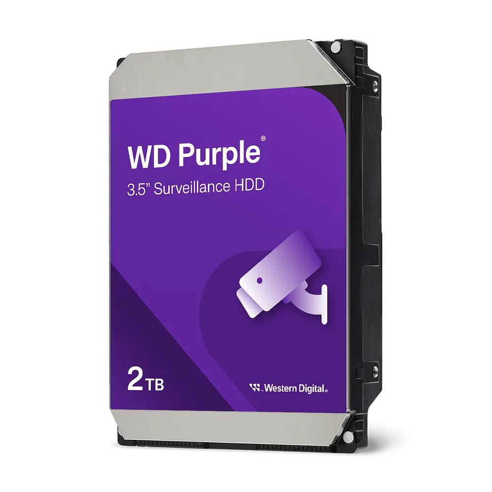 Western Digital WD23PURZ Purple 3,5" harddisk 2TB SATA CMR