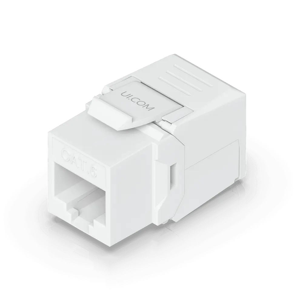 Cat6 Keystone Jack, 12-Pack