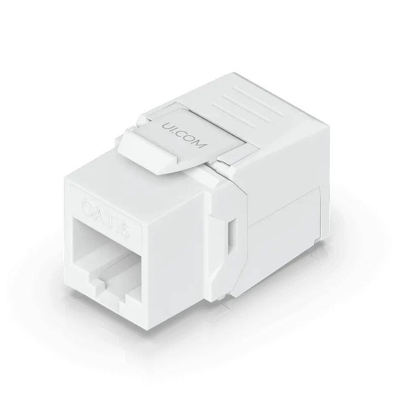 Cat6 Keystone Jack, 12-Pack