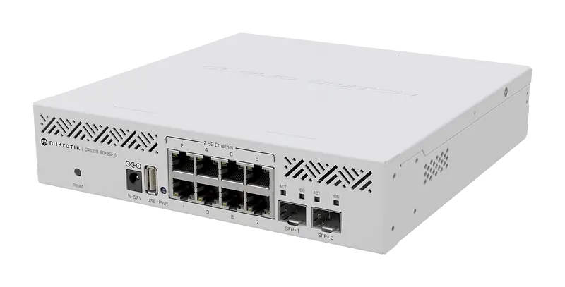 MikroTik CRS310-8G+2S+IN · Switches