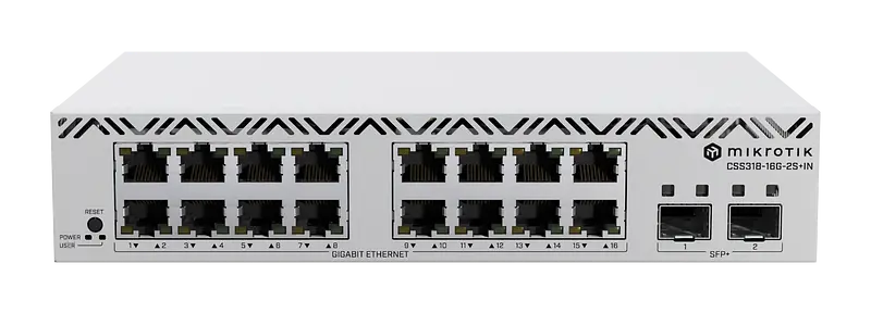 MikroTik CSS318-16G-2S+IN · Switches