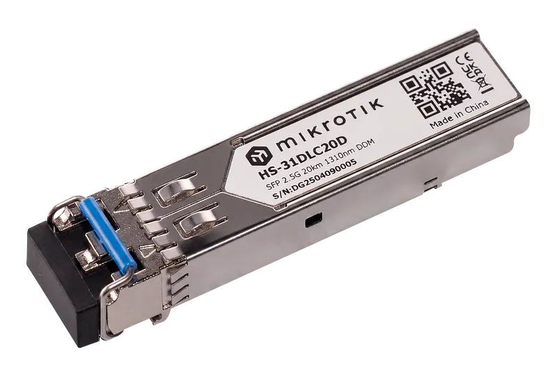 MikroTik HS-31DLC20D · SFP/QSFP