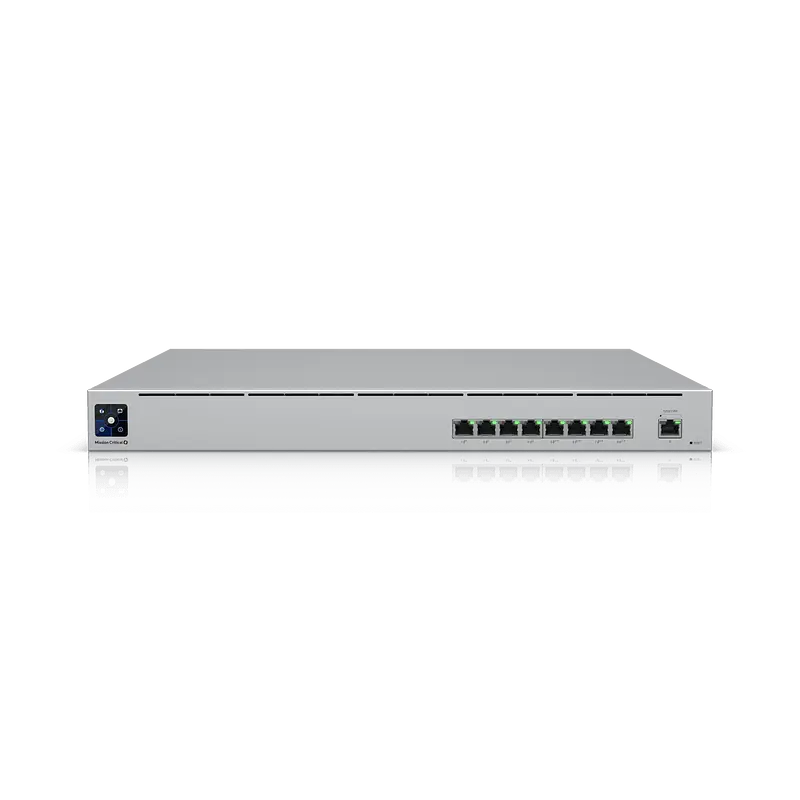Ubiquiti USW-Mission-Critical PoE-switch 9 x 1G med batteribackup