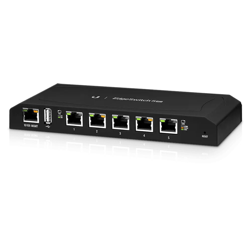 Ubiquiti EdgeSwitch 5XP Gigabit PoE-switch 5 porte