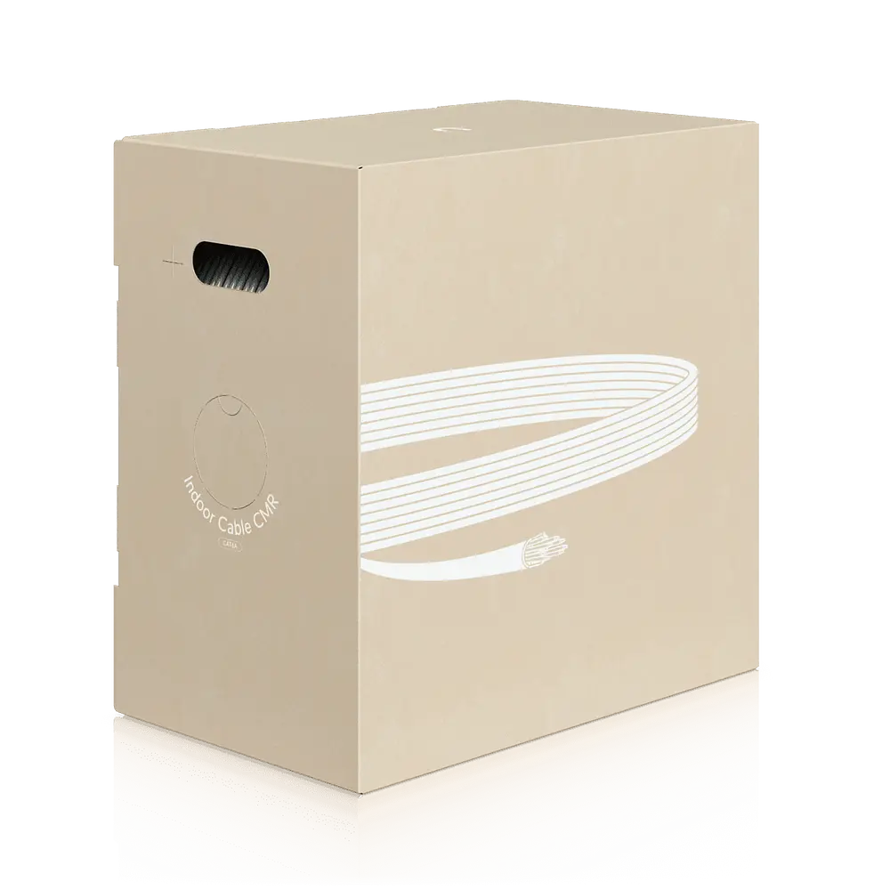 Ubiquiti UACC-CABLE-C6A-CMR Cat6A installationskabel 305 m UTP