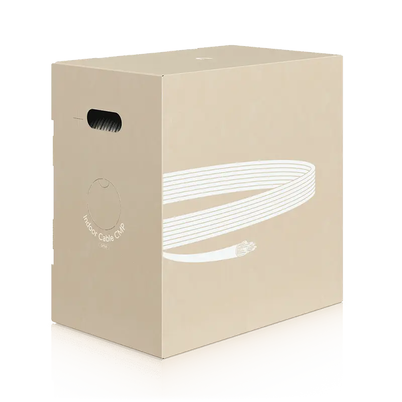 Ubiquiti UACC-CABLE-C6A-CMP Cat6A UTP-installationskabel 305 m plenum