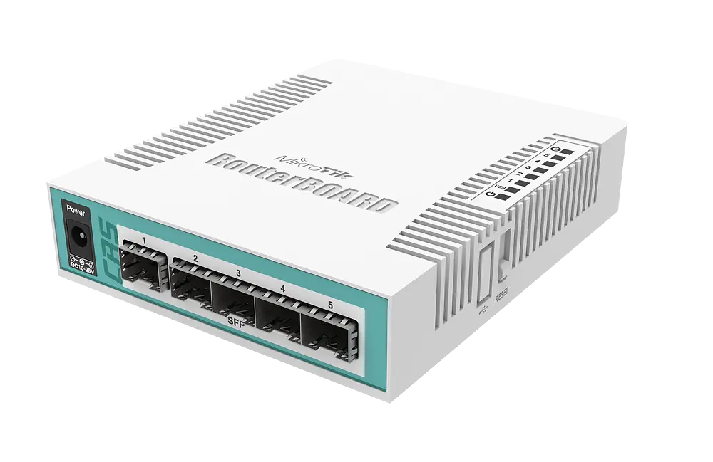 Cloud Router Switch CRS106-1C-5S, 5x SFP, 1x Combo