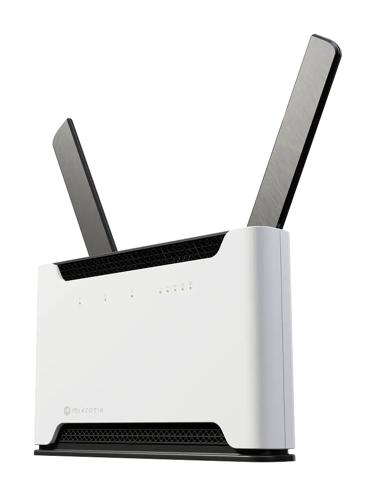 Chateau LTE18 ax kit with two wireless interfaces (2.4 and 5 Ghz ax), 5x Gigabit, LTE CAT18 Modem, S53UG+5HaxD2HaxD-TC&EG18-EA