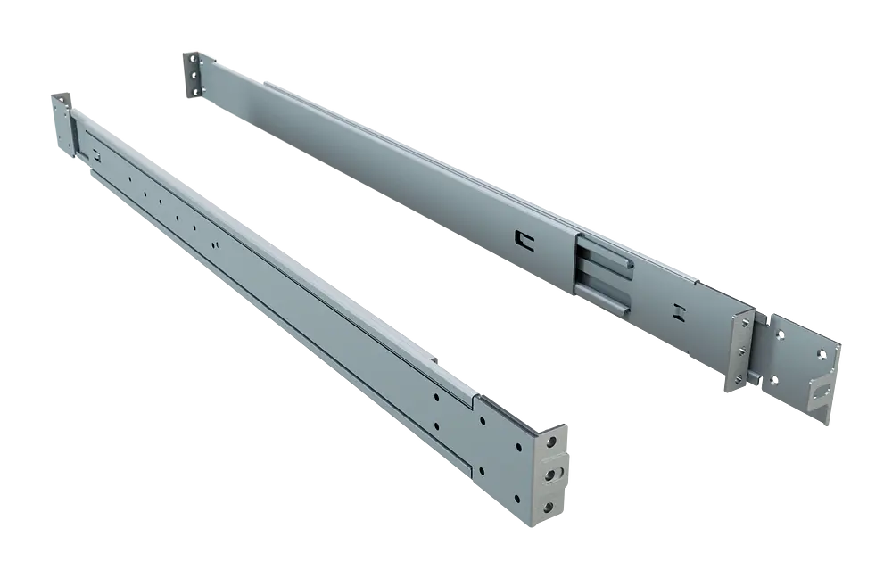 Accessory rail for server racks