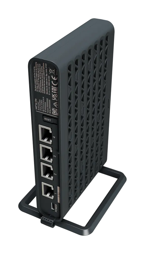 RouterBOARD hAP be lite, 3x Gigabit, 1x 2.5GB, WiFi7 ax, A42G-HbeP