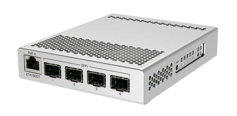 Cloud Router Switch CRS305-1G-4S+IN, 4x SFP+, 1x Gigabit