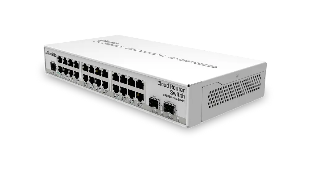 Cloud Router Switch CRS326-24G-2S+IN, 24x Gigabit, 2x SFP+