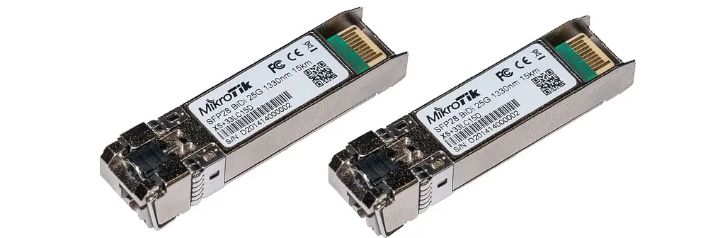 Accessory SFP/SFP+/SFP28 module 1/10/25G Single Mode 15km modules