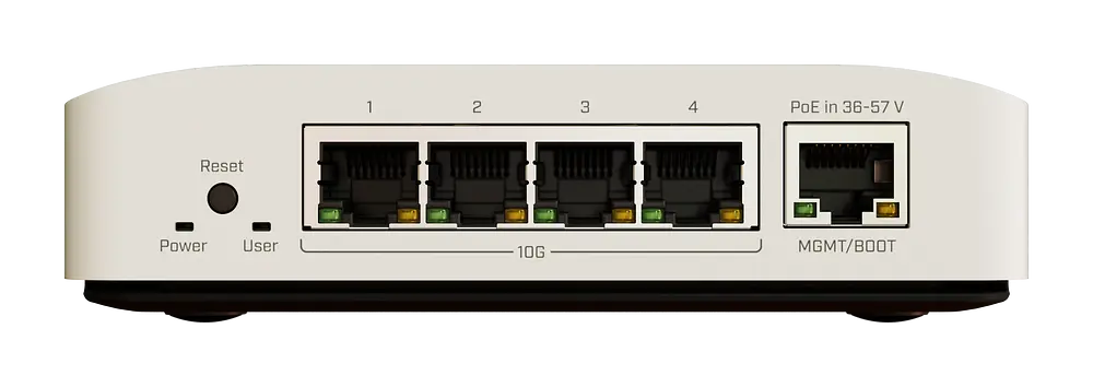 Cloud Router Switch CRS304-4XG-IN, 4x 10GB RJ45 Ports, DIN