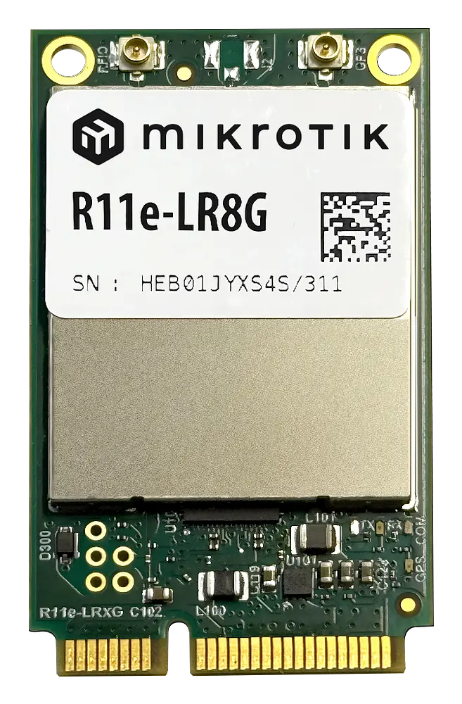 LoRa miniPCI-e card for 863-870 MHz frequency