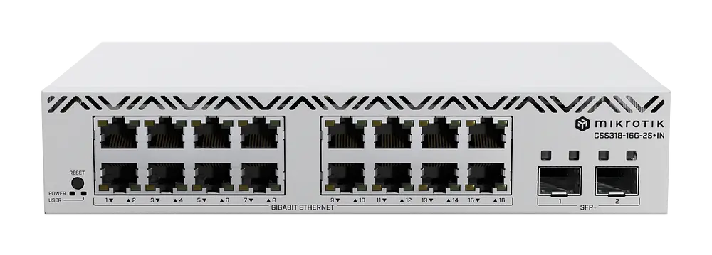 Cloud Smart Switch CSS318-16G-2S+IN , 16x Gigabit, 2x SFP+